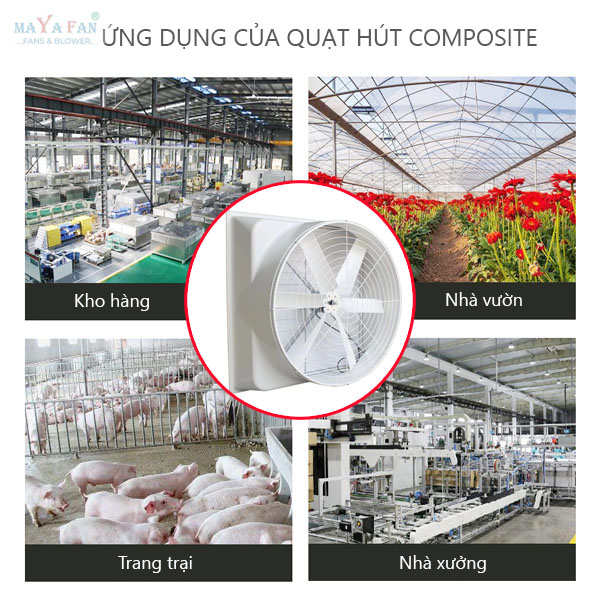 quạt hút Composite Maya Fan 1260