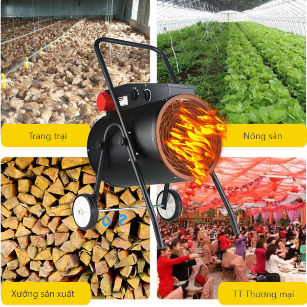 quạt sấy công nghiệp 30kw