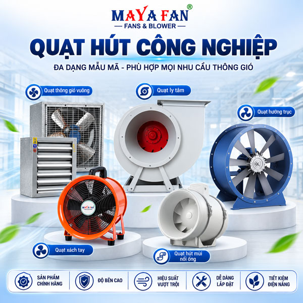 Quạt hút công nghiệp