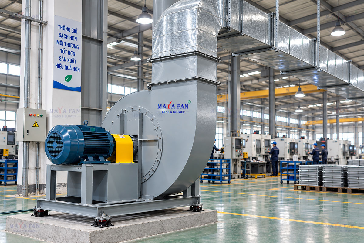 Báo giá quạt ly tâm